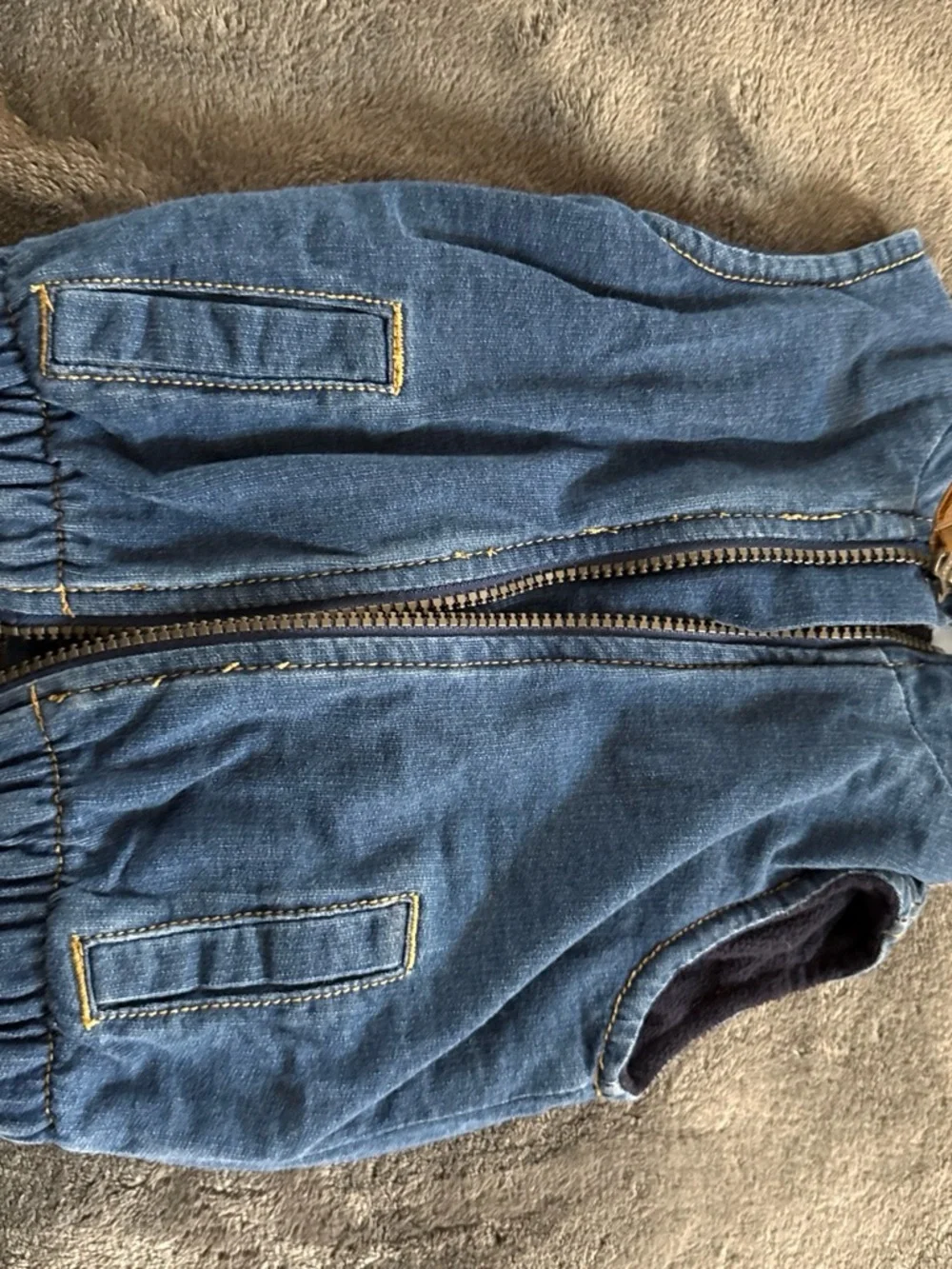 Old Navy Denim Blue Kids Vest